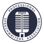 Professional Speechwriters Association Badge for Aubrey
